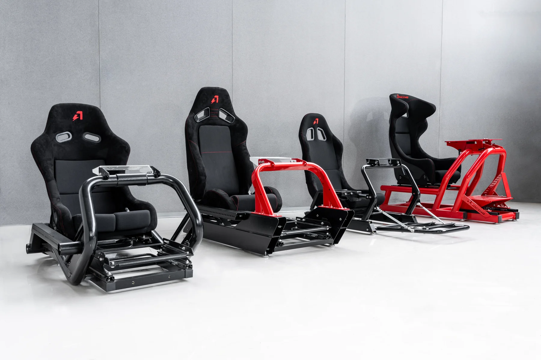 The AZRACING sim racing cockpit lineup